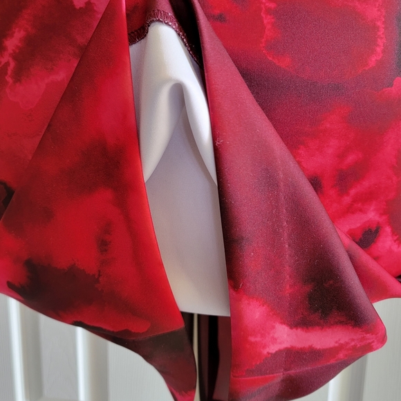 DKNY Sleevless Floral Fuchsia Sheath Dress Women's Size 4 - Picture 5 of 14